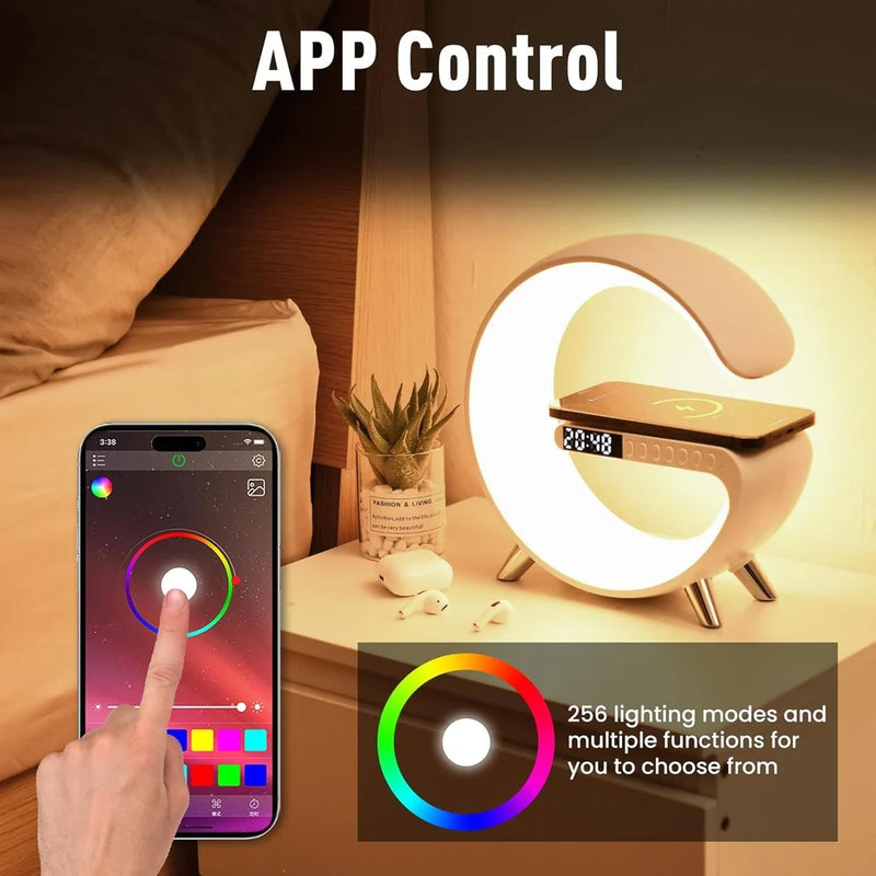 4 In 1 G-Lamp with App Connectivity Wireless Charger