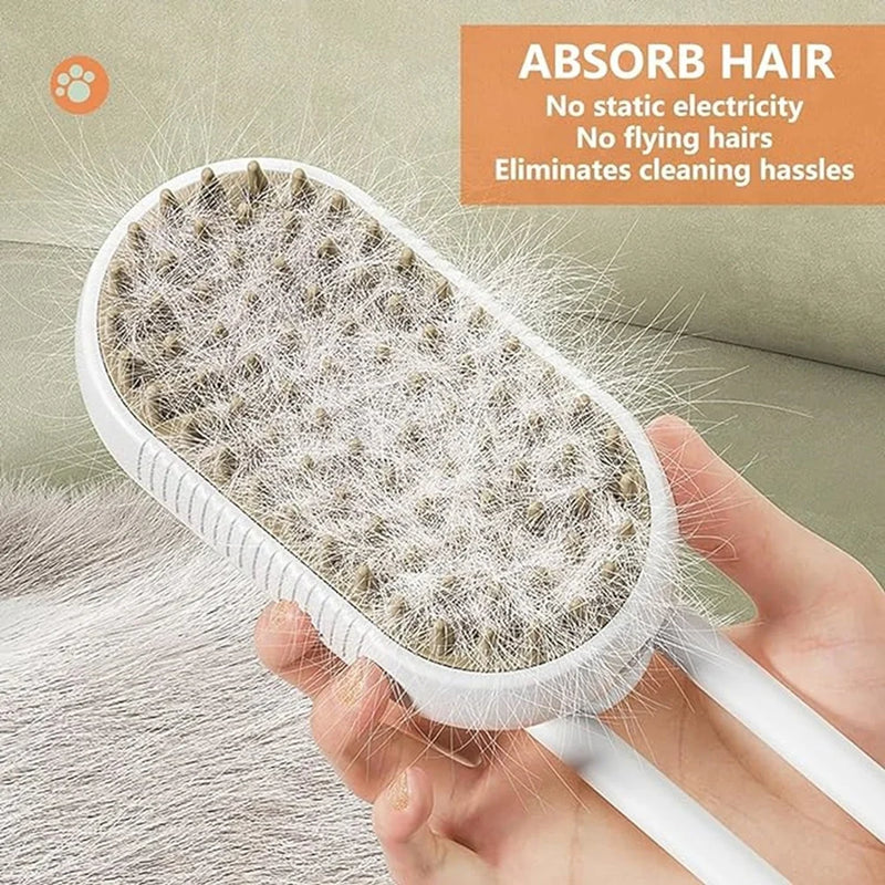 Pet Steam Brush 3 In 1