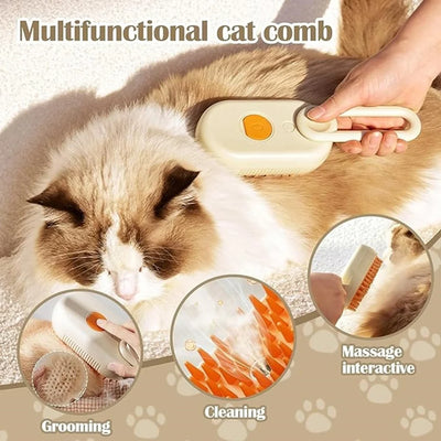 Pet Steam Brush 3 In 1